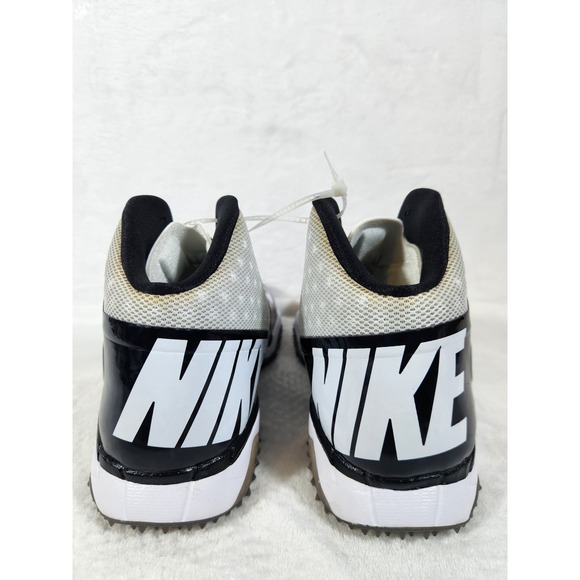 Nike Vapor Pro Men's 3/4 Destroyer Mid Turf Football/ Lacrosse Cleats 527879-100 - Picture 8 of 12